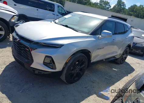 2021 Chevrolet Blazer Fwd Rs из США, поврежденный, VIN 3GNKBERS3MS531879